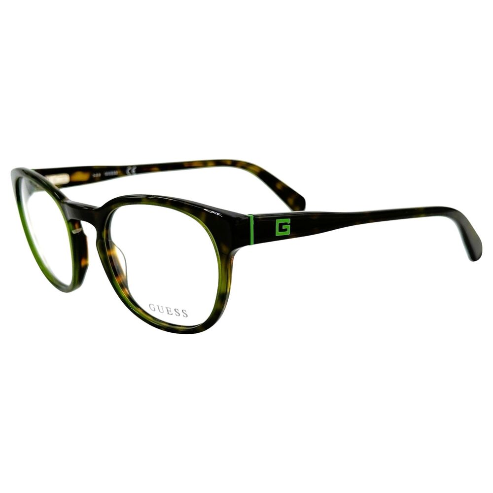 Guess GU1907 Mens Plastic Eyeglass Frame 098 Dark Green 49-20 Spring Hinges